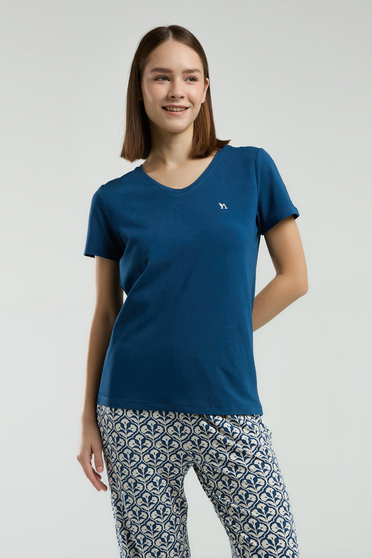 AR3213 - Navy - Arnetta Kadın Kapri Takımı